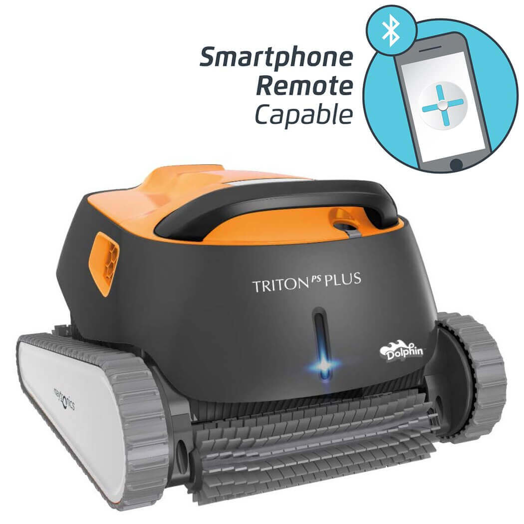 Dolphin Triton Plus Robotic Pool Cleaner with PowerStream