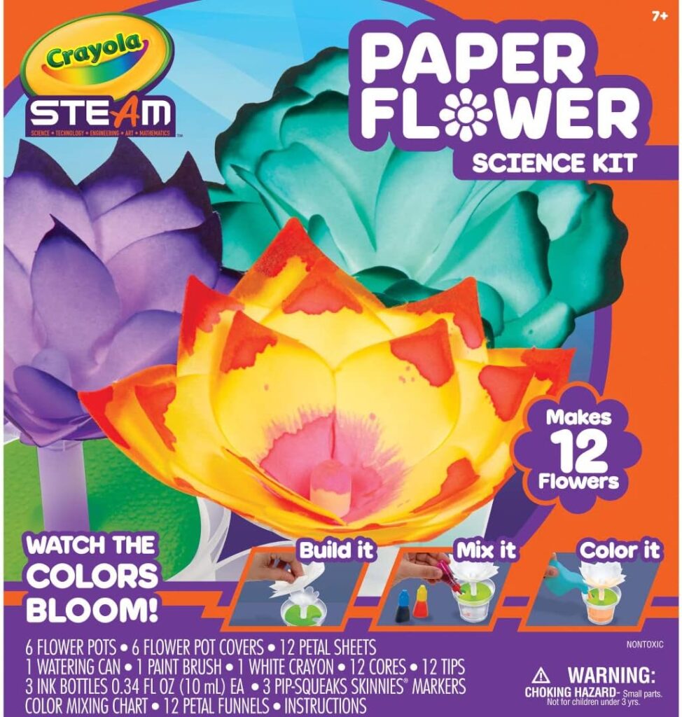 crayola Paper Flower Science Kit